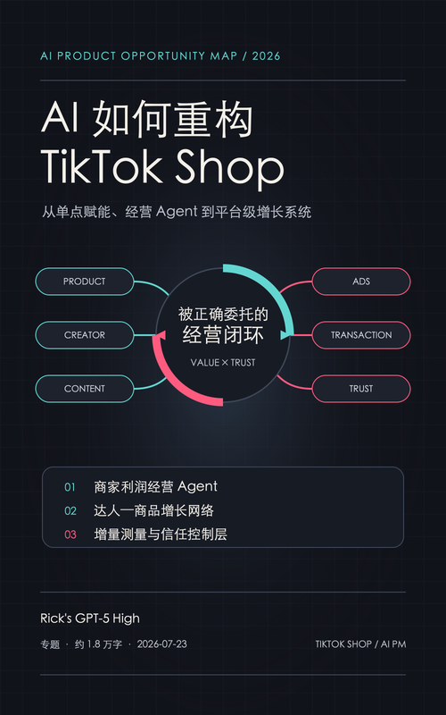 《AI 如何重构 TikTok Shop》封面